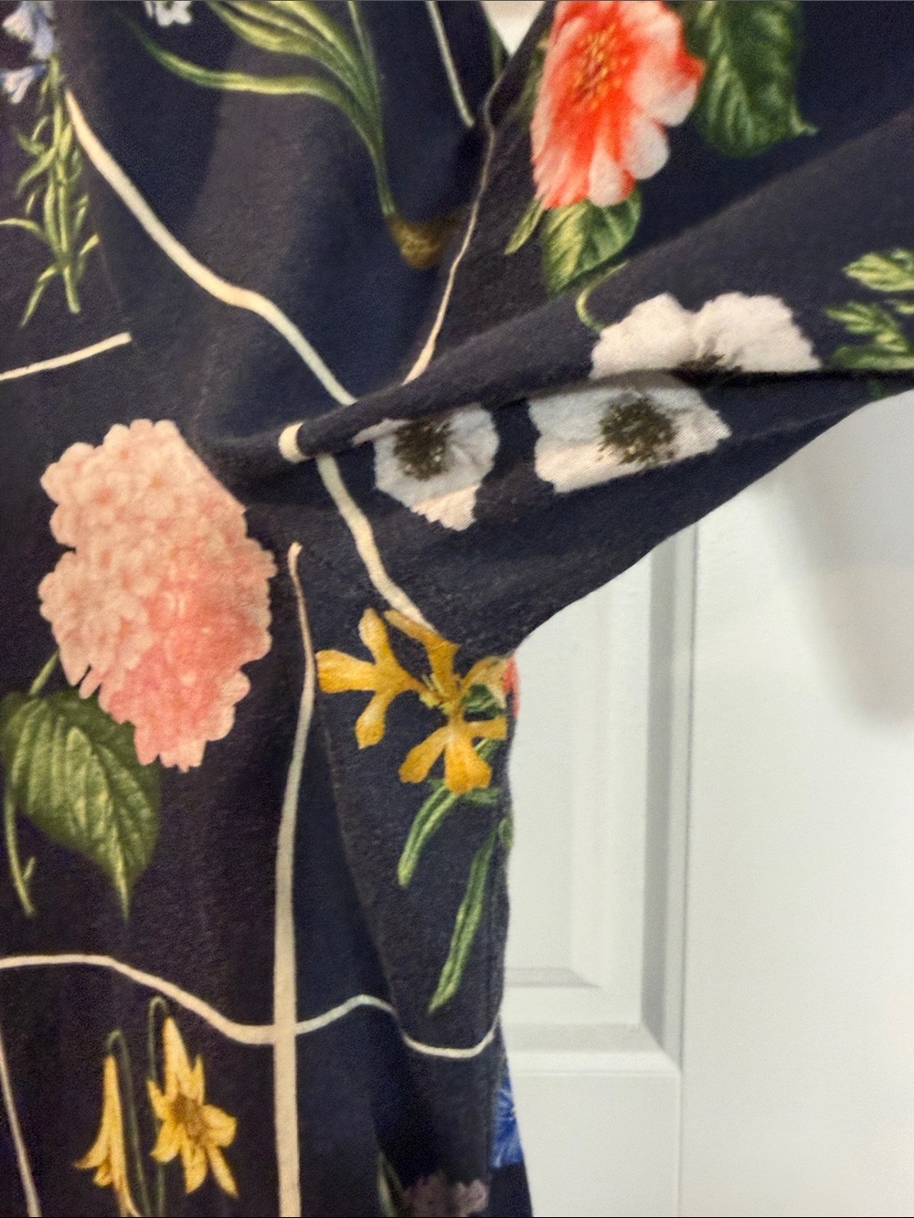Women's Tuckernuck Tuckernuck Navy Fresh Buds Megan Dress Botanical - Picture 5 of 8